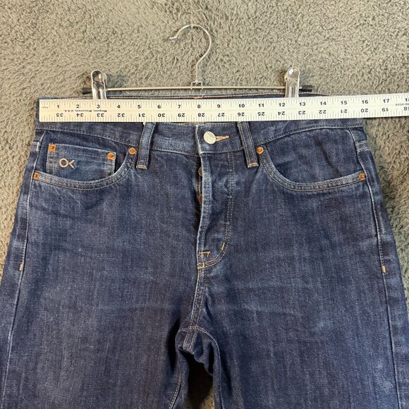 Outerknown SEA Jeans Mens 30x30 Blue Local Straight Fit Selvedge Dark Wash Denim - Picture 11 of 16